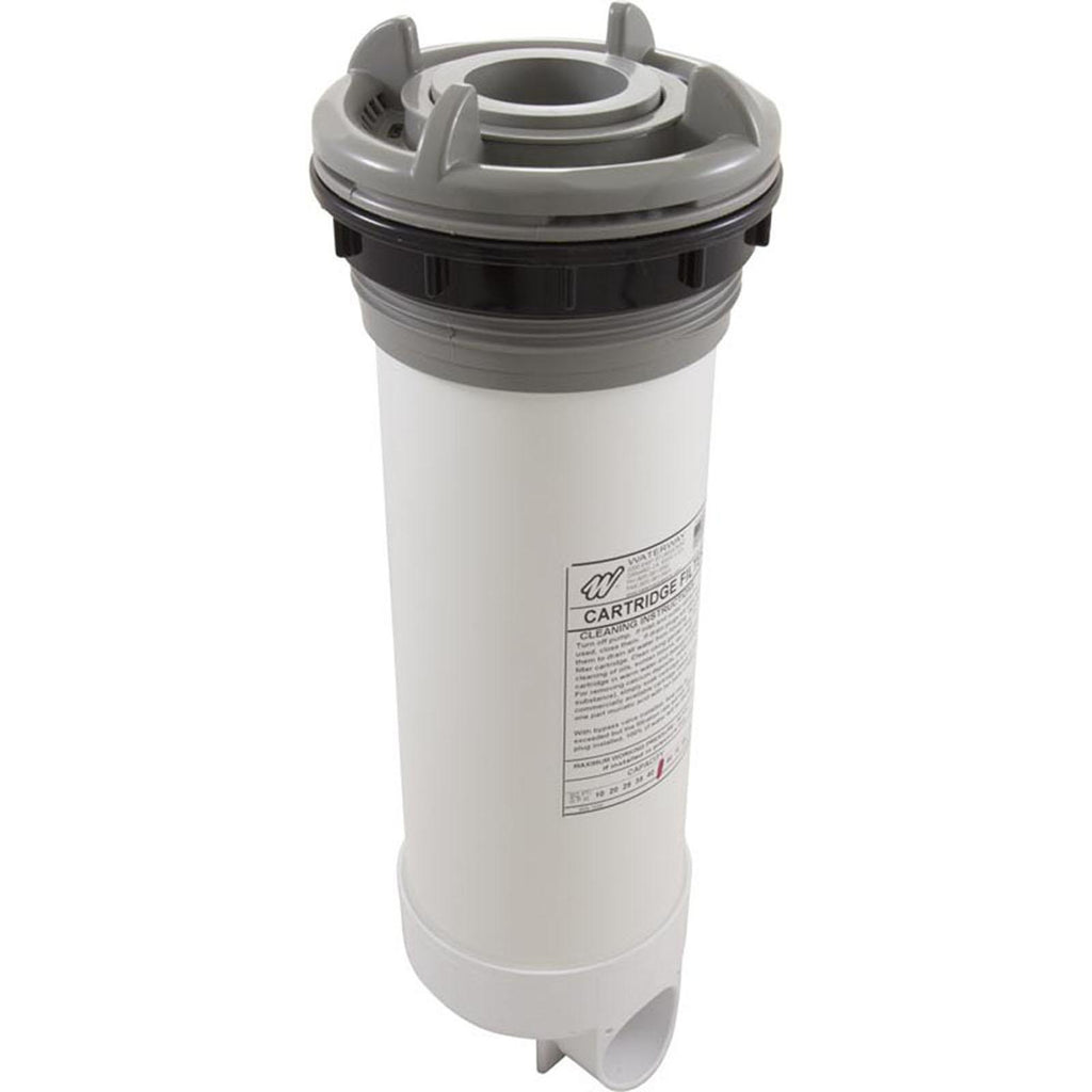 Waterway Plastics Skim Filter Complete, WW DynaFlo Plus, 50sqft, Gray