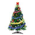 5ft Artificial Christmas Tree Include 110+ Xmas Tree Decorations for Home, Office, Party Decoration, Easy Assembly