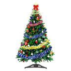 5ft Artificial Christmas Tree Include 110+ Xmas Tree Decorations for Home, Office, Party Decoration, Easy Assembly