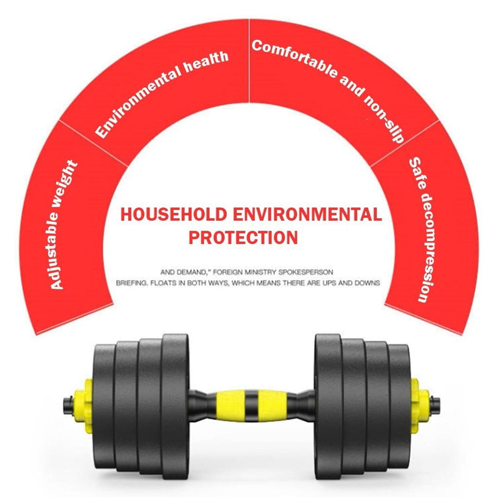 Adjustable Dumbbell Pair Dumbbell Combination Environmental Dumbbell Barbell