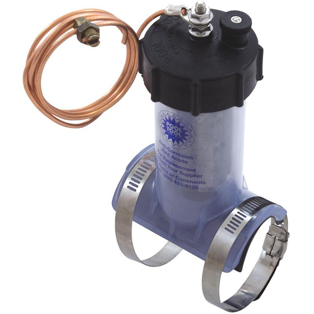 POOL TOOL INC. Zinc Anode, Anti-Electrolysis, Inline, 1-1/2"