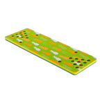 Floatation iQ HydraPong Floating Foam Swimming Pool Lounge Lake Party Game Board Beer Pong Table Mat with 4 Ping Pong Balls,