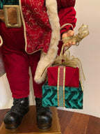Bombay Company Santa With Presents And Sack LarTabletop