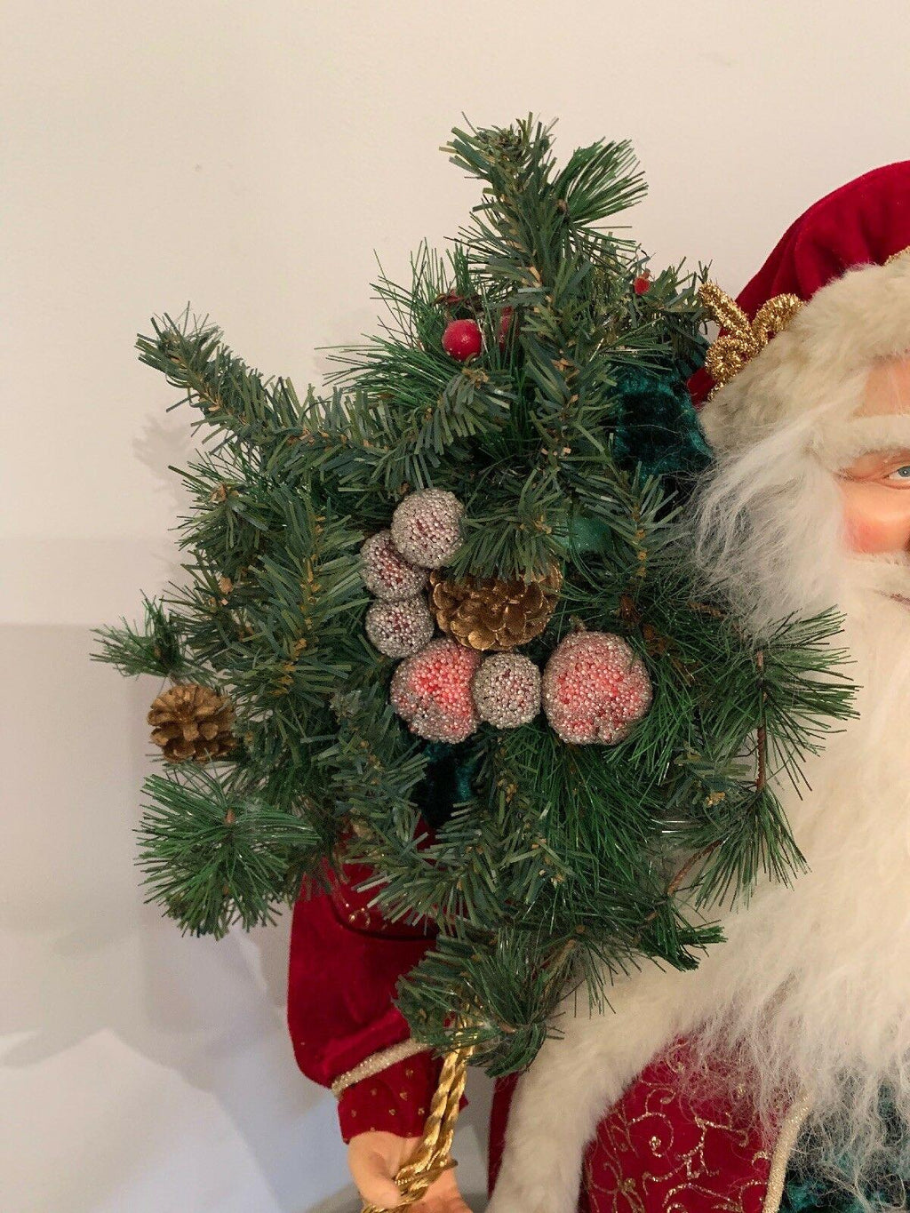 Bombay Company Santa With Presents And Sack LarTabletop