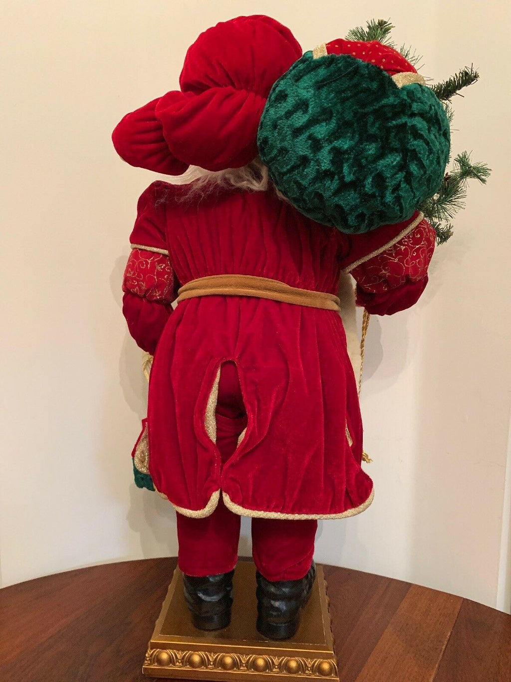 Bombay Company Santa With Presents And Sack LarTabletop