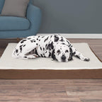 Orthopedic Sherpa Top Pet Bed with Memory Foam and Removable Cover Collection