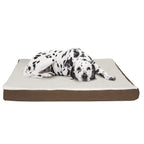 Orthopedic Sherpa Top Pet Bed with Memory Foam and Removable Cover Collection