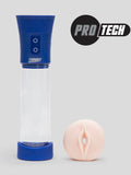 THRUST Pro Tech Realistic Vagina Automatic Pump, Blue