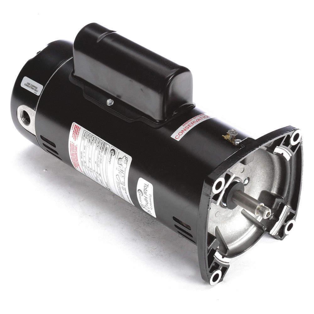 century square flange 2.5 hp pool &amp; spa filter motor 3,450 rpm  # usq1252 - 230v