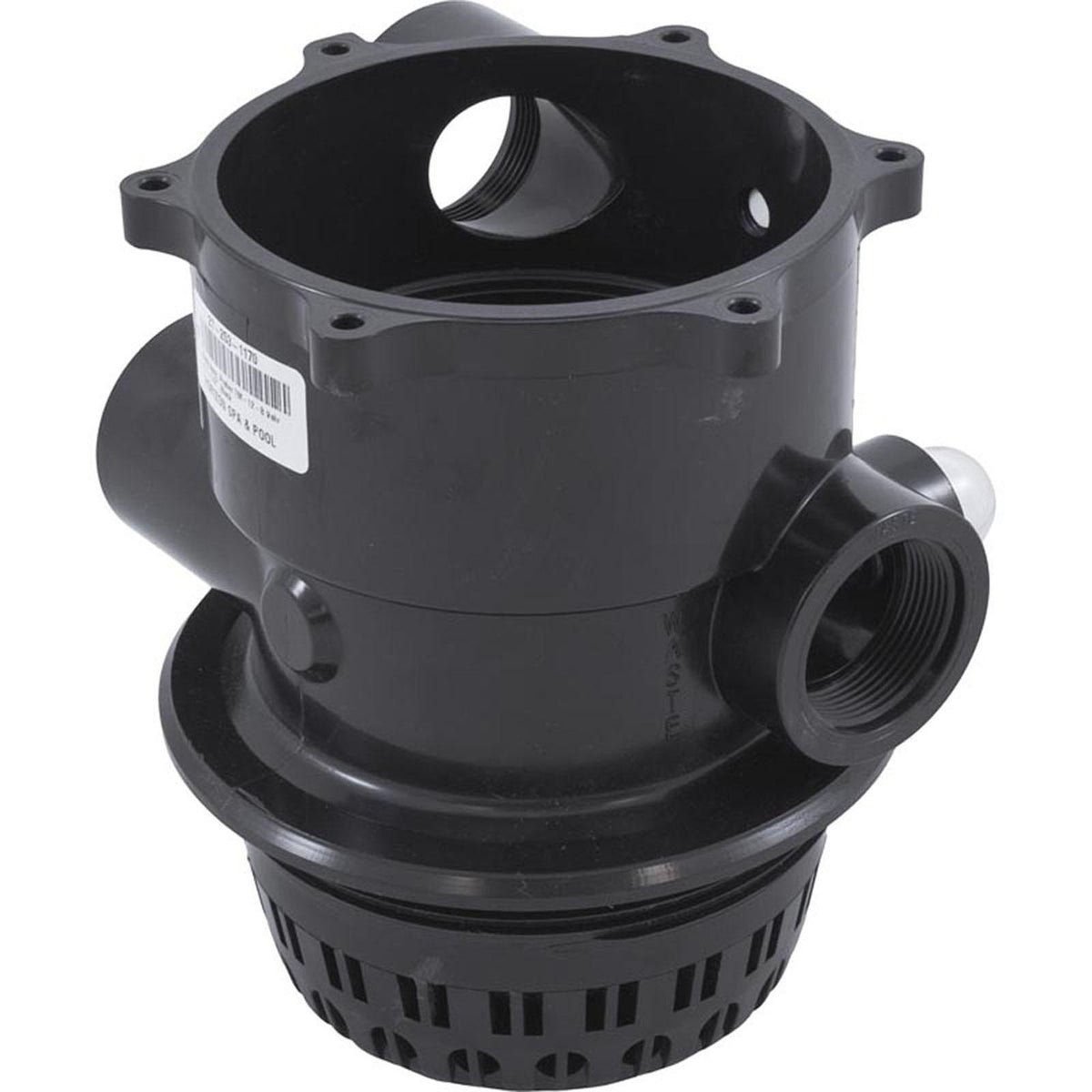 PRAHER Body Assembly, Praher TM-12-B Valve, 1-1/2", Black