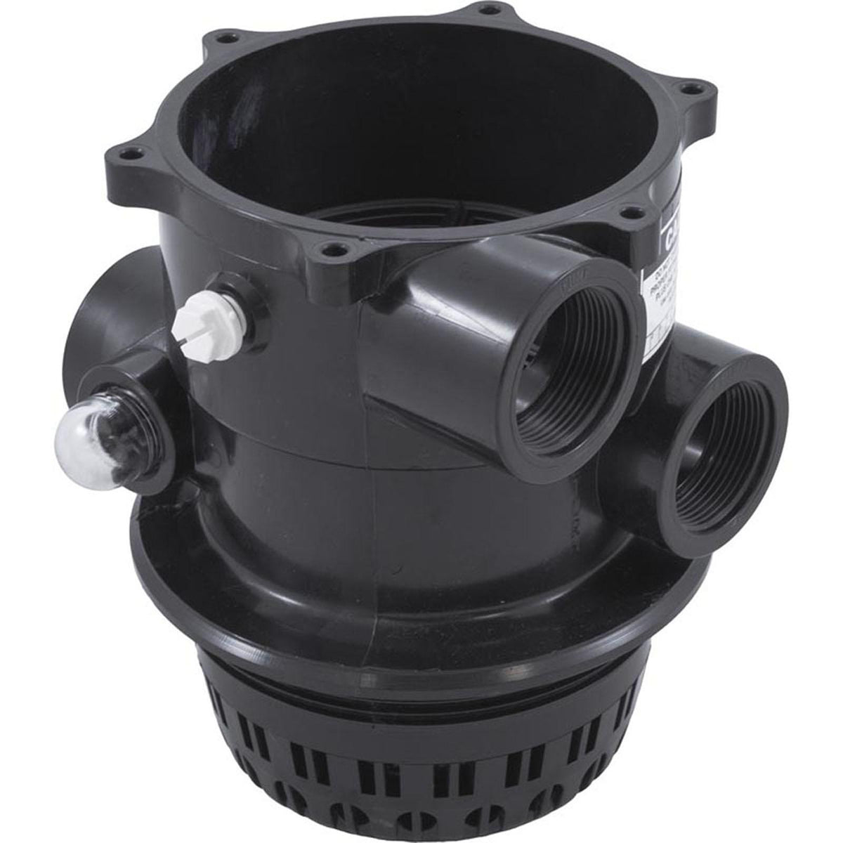 PRAHER Body Assembly, Praher TM-12-B Valve, 1-1/2", Black