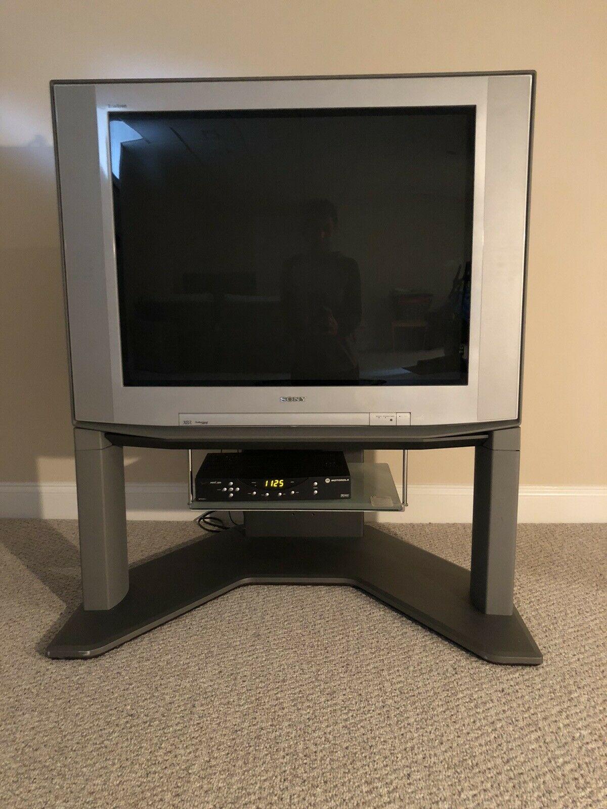sony wega trinitron kv-36xbr450 retro gaming mint condition 36 inch hdtv ready
