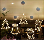 HCYLYGO 5PCS Set Christmas Decorations Scene Layout Storefront Shop Creative Small Ornaments Window Christmas Tree Pendant Atmosphere Dress Up Great Product!
