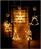 HCYLYGO 5PCS Set Christmas Decorations Scene Layout Storefront Shop Creative Small Ornaments Window Christmas Tree Pendant Atmosphere Dress Up Great Product!