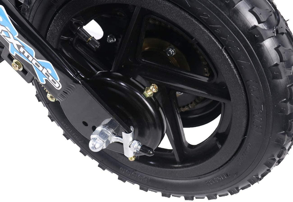 SYX MOTO Spark 24V 100W Kids Mini Electric  Bike Freestyle Ride-on Bike (Black)