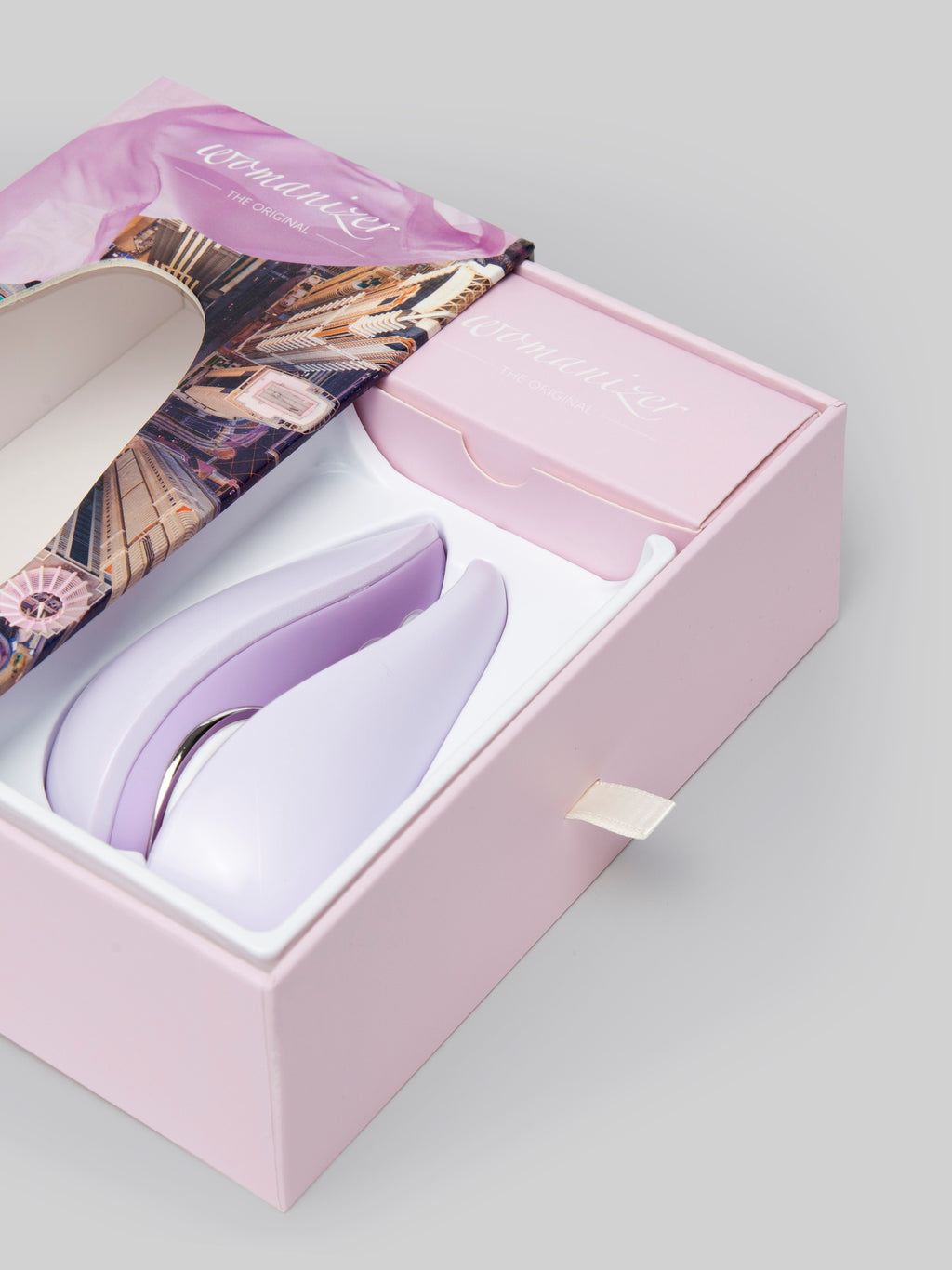 Womanizer Liberty Rechargeable Travel Clitoral Suction Stimulator, Purple | Purple