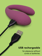 Lovehoney mon ami Wearable Couple's Massager, Purple
