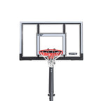 Lifetime 54 In. Polycarbonate Adjustable In-Ground Basketball Hoop, 90962