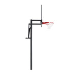 Lifetime 54 In. Polycarbonate Adjustable In-Ground Basketball Hoop, 90962