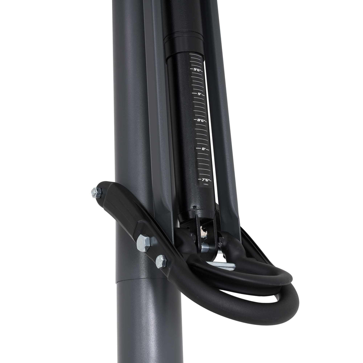 Lifetime 54 In. Polycarbonate Adjustable In-Ground Basketball Hoop, 90962