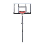Lifetime 54 In. Polycarbonate Adjustable In-Ground Basketball Hoop, 90962
