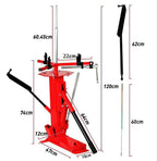 Manual Tire Changer Machine fit for 4 - 17" Tires Multi Tire Changer Repair Tool