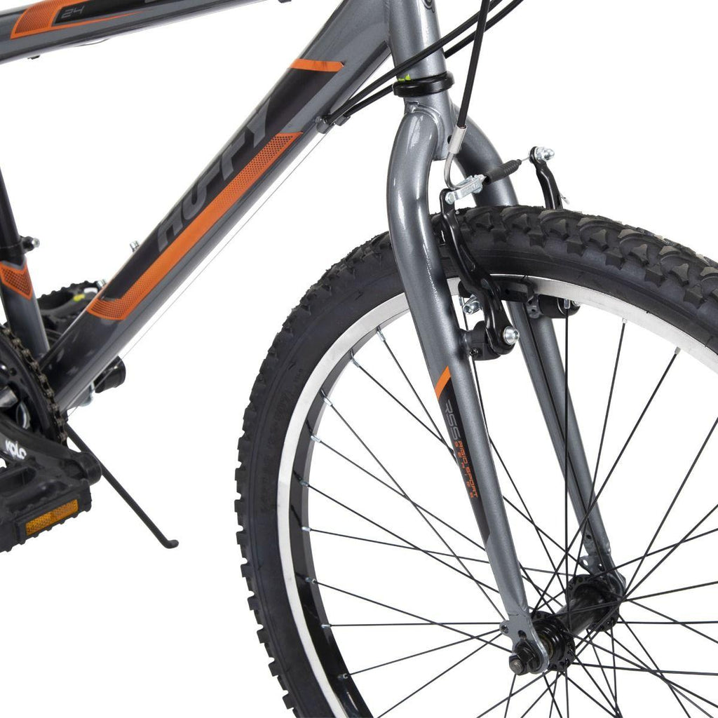 Huffy 64209 Granite 24 Inch Steel Hardtail Frame Boy's 15 Speed Mountain Bike