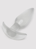 BASICS Clear T-Bar Butt Plug, Clear