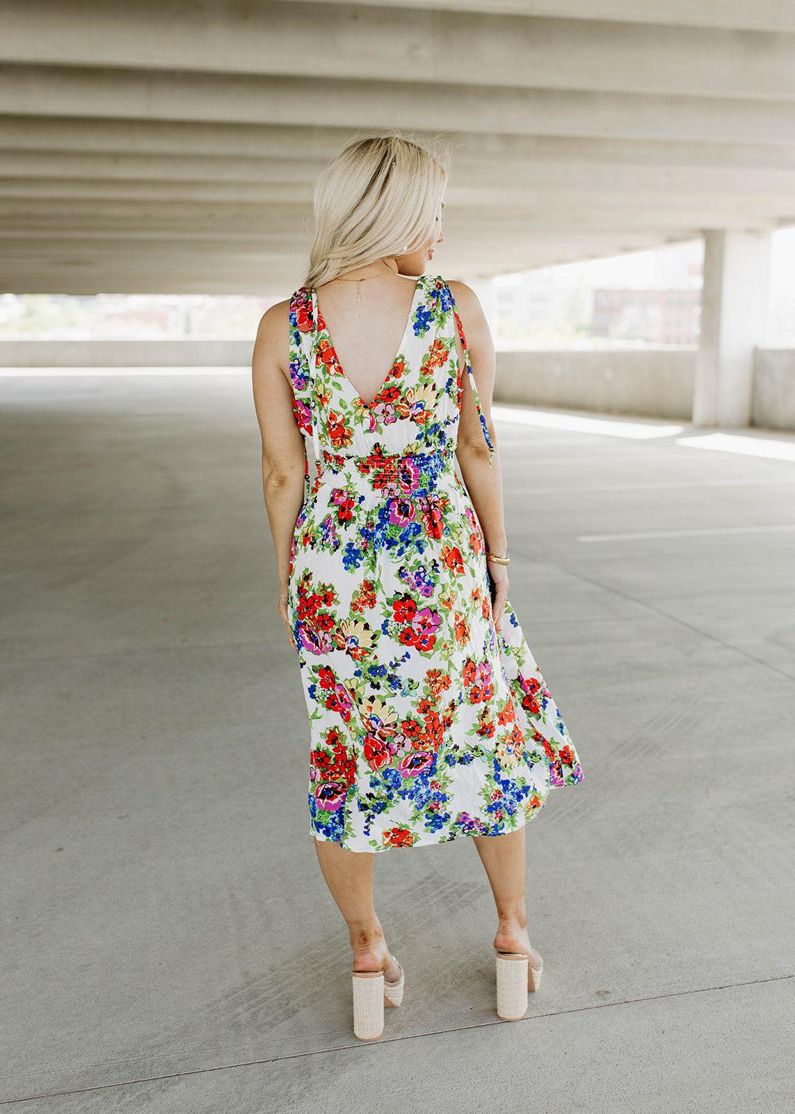 rosey posey weslie floral dress