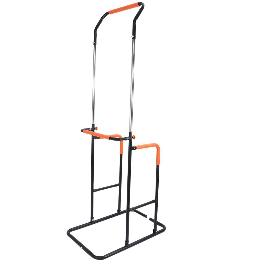 {Baby}Power Tower Dip Station Adjustable Pull Up Bar Exercise Home Gym Strength Training Workout Multi Function Equipment