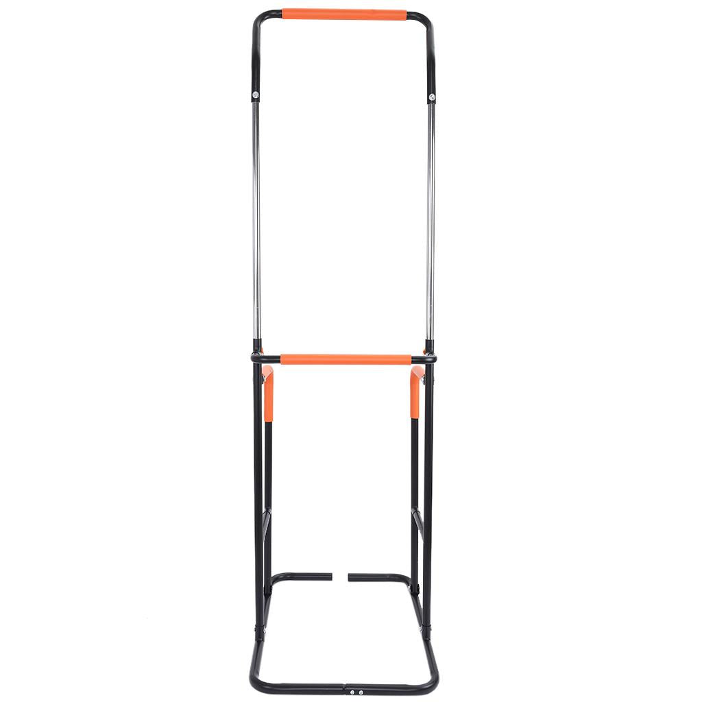 VANLOFE Adjustable Multi Function Power Tower Pull-up Bars Stand Standing Dip Station Strength Training for Home Gym 330 Weight Capacity