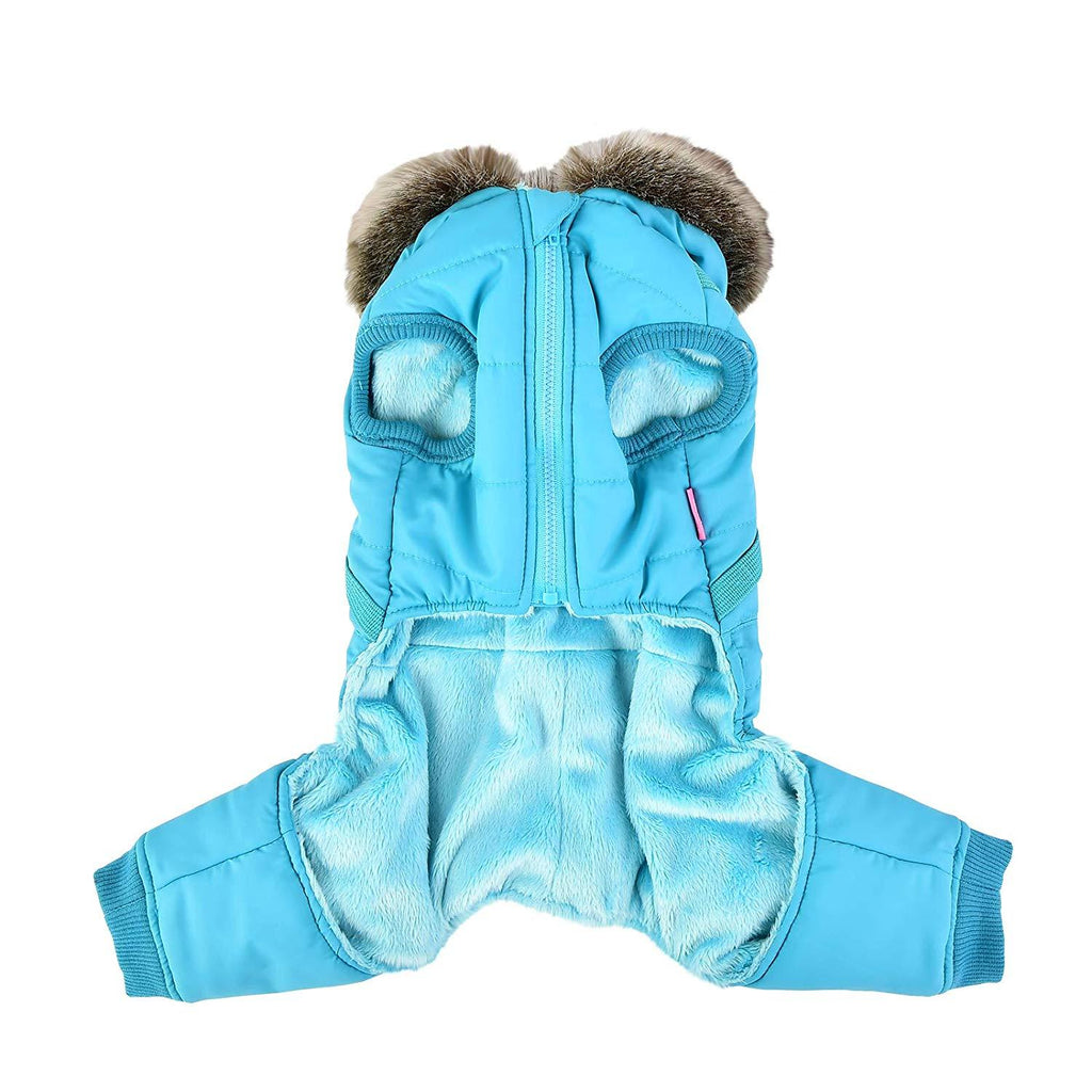 Pinkaholic York NASD-JP7513-AQ-L Evelyn Pet Coat, Aqua, Large