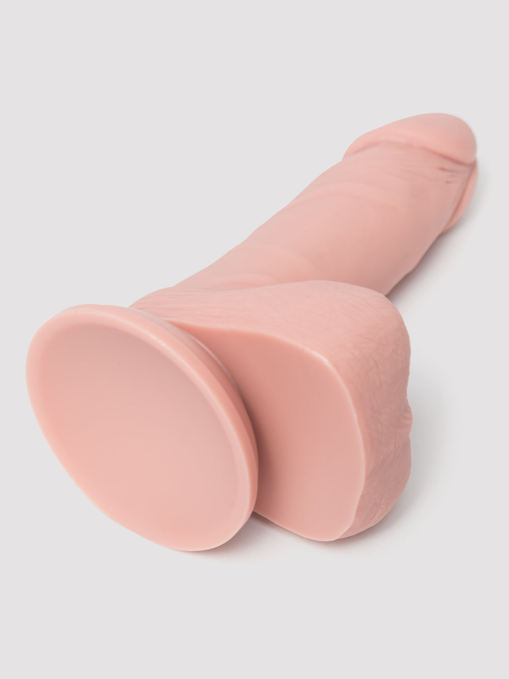 Lovehoney Quick Six Realistic 6-Inch Silicone Suction Cup Dildo with Balls, Flesh Pink