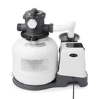 intex 26647eg 2800 gph above ground pool sand filter pump with automatic timer