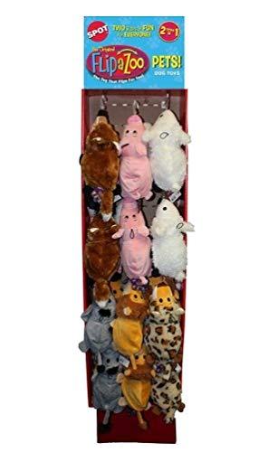 Ethical Products 33023PW Flip a Zoo Dog Toy Assortment Powerwing44; 24 Piece