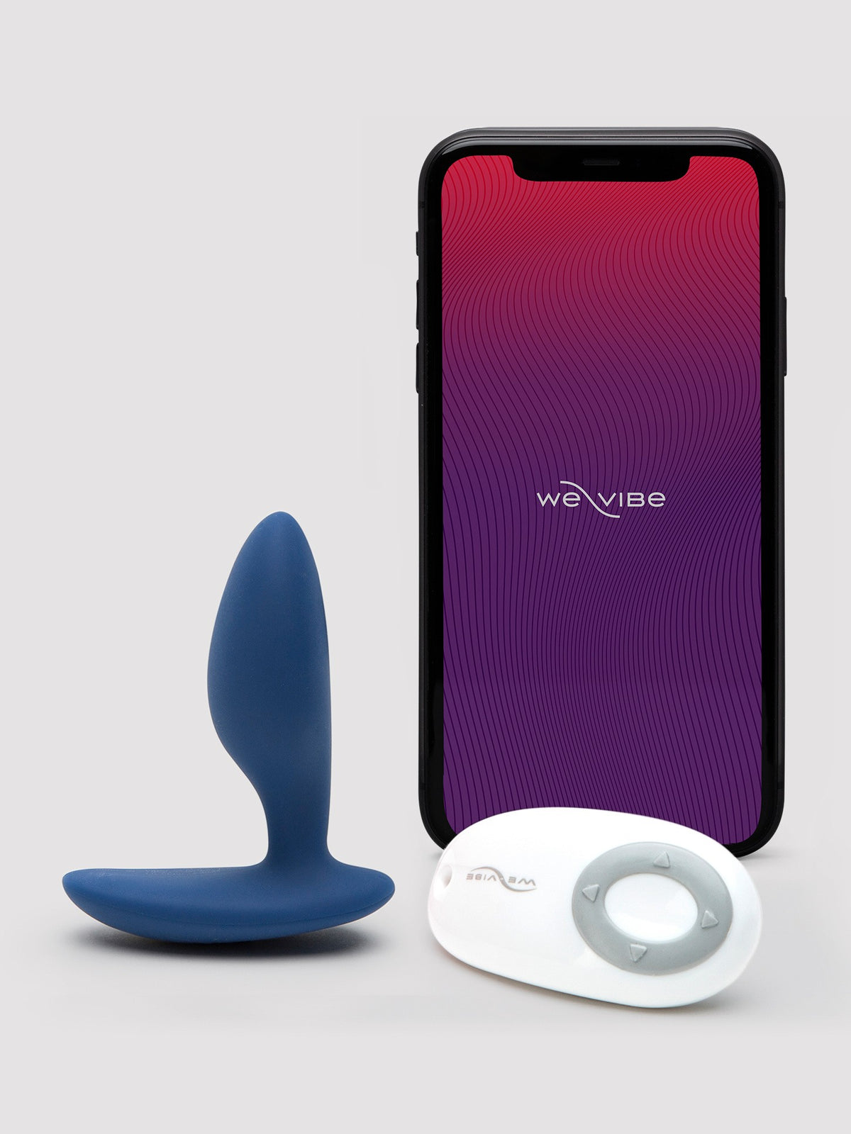 We-Vibe Ditto App and Remote Controlled Rechargeable Vibrating Butt Plug, Blue | Blue