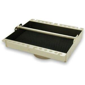 Moroso 65800 Tool Tray Carb Top Aluminum Handle Rubber Mat For 5 1/8"Dia NEW