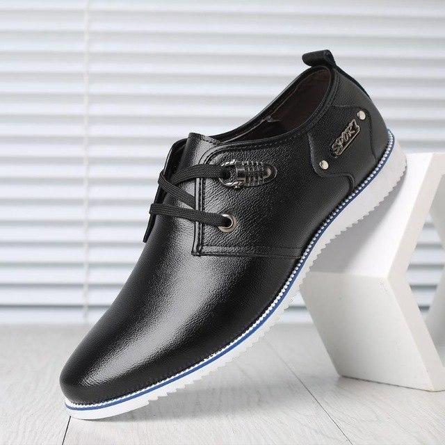 Shoes - Mens Oxford Shoes Soft Genuine Leather Shoes