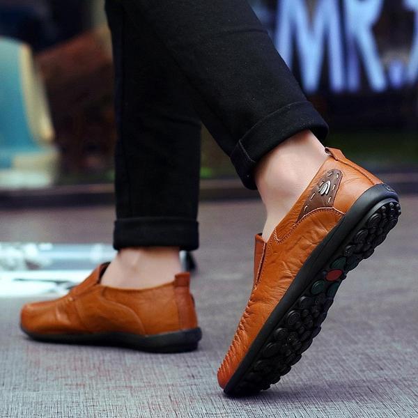 Men's Leather Casual Loafers