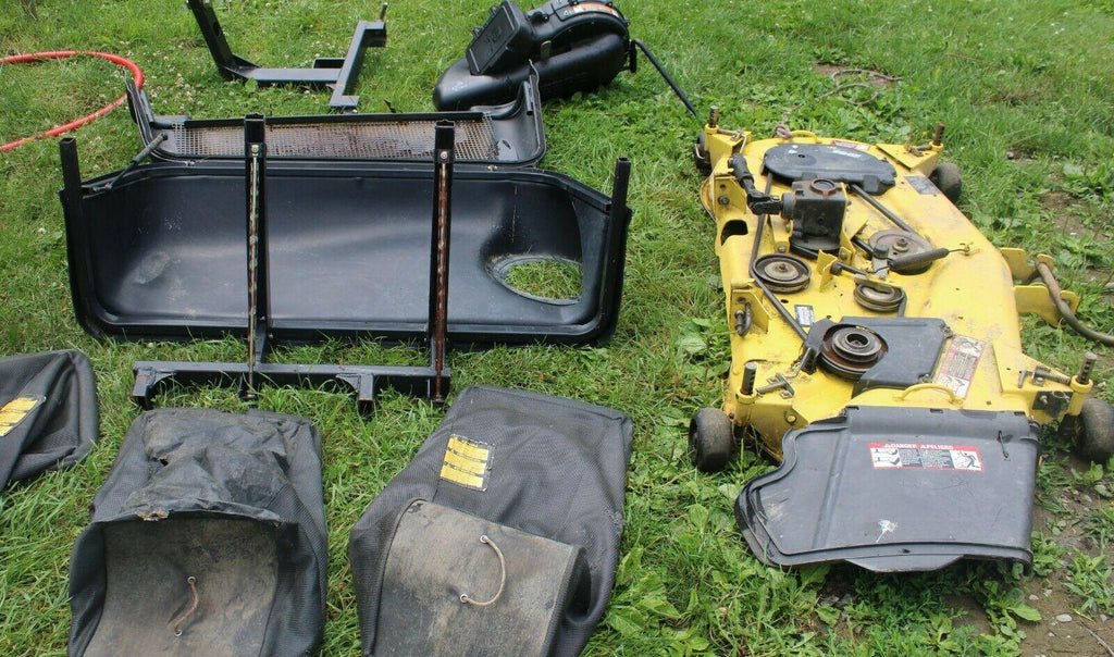 54" C Mowing Deck w Blower Collection Sys Bagger 15 BU 2305 2210