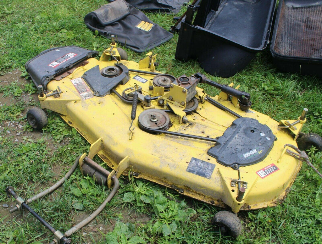 54" C Mowing Deck w Blower Collection Sys Bagger 15 BU 2305 2210