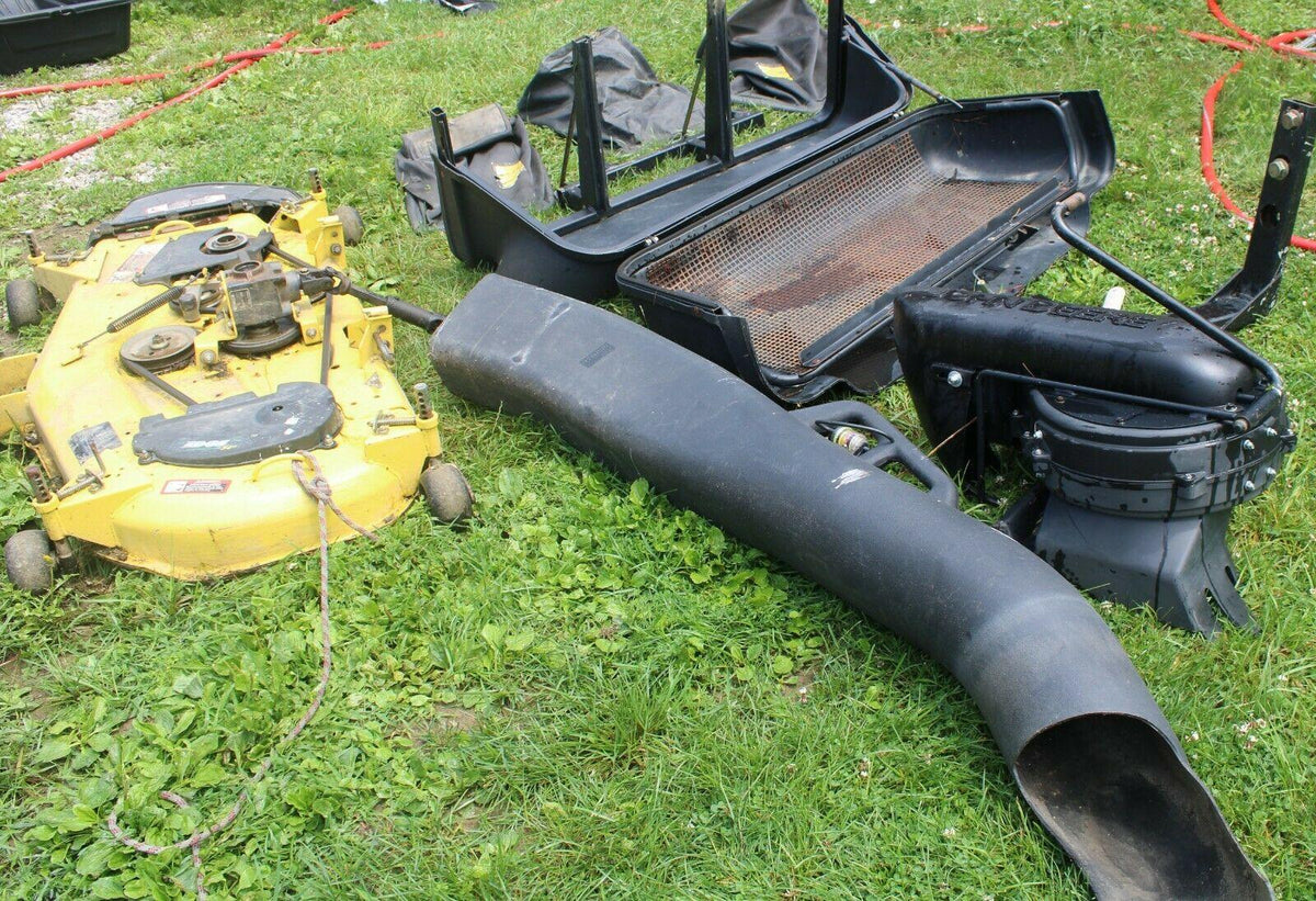 54" C Mowing Deck w Blower Collection Sys Bagger 15 BU 2305 2210