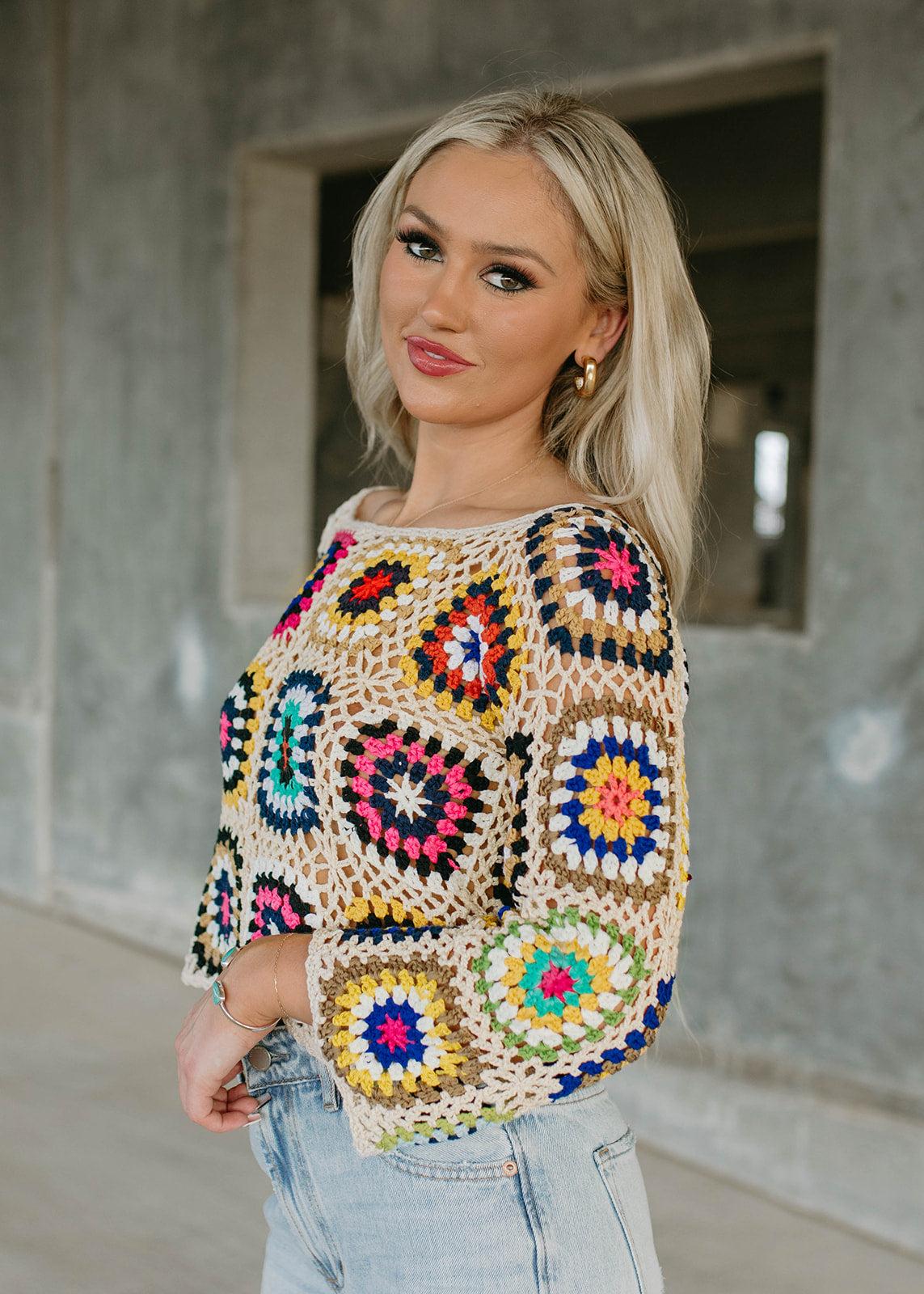 sweater top - beige