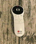 pre-owned lg pa77u portable led projector with smart tv and magic remote
