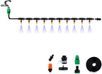 BBGS Irrigation Sprinkler Kit, for Greenhouse, Lawn, Patio, Landscape, Flower Bed, Drip Irrigation System with Adjustable Nozzle, Automatic Sprayer and Dripper (Color : Style 4)