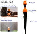 BBGS Irrigation Sprinkler Kit, for Greenhouse, Lawn, Patio, Landscape, Flower Bed, Drip Irrigation System with Adjustable Nozzle, Automatic Sprayer and Dripper (Color : Style 4)