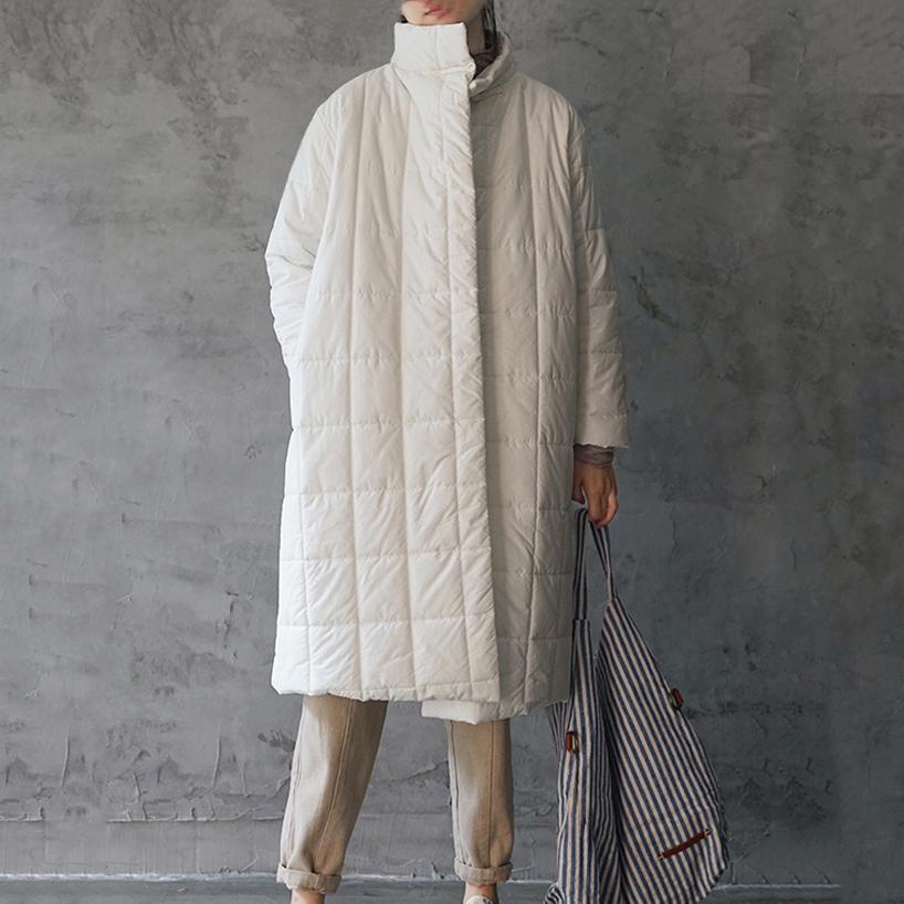 long thick warm down coat
