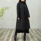 long thick warm down coat