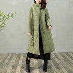 long thick warm down coat