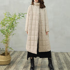 long thick warm down coat